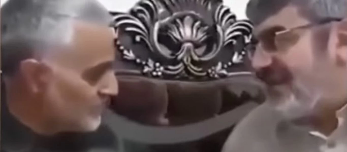 Σπάνιο βίντεο: Οι συνομιλίες Σουλεϊμανί με τον Ιρανό πυρηνικό επιστήμονα που δολοφονήθηκε